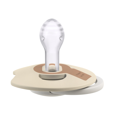 LOVI Világító dinamikus szilikon cumi PRIME 6-18hó 2db Ivory/Blush