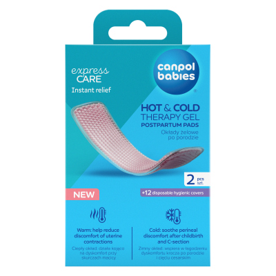 Canpol babies Szülés utáni hideg és meleg terápiás gélbetét 2db