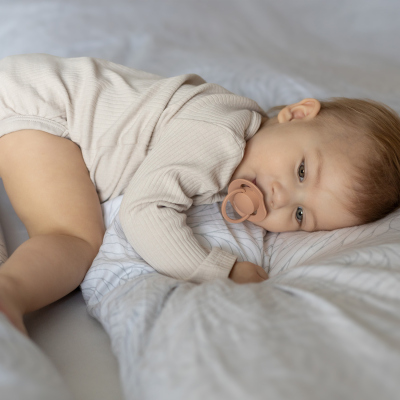 LOVI Szilikon dinamikus cumi PRIME 18hó 2db Nude/Blush