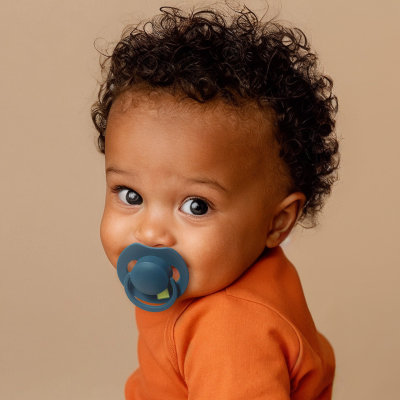 LOVI Szilikon dinamikus cumi PRIME 18hó 2db Baby Blue/Blue