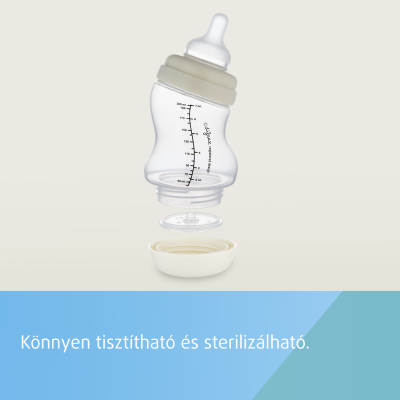 Canpol babies S-alakú széles nyakú anti-kólikás cumisüveg 310ml