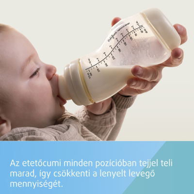 Canpol babies S-alakú széles nyakú anti-kólikás cumisüveg 200ml