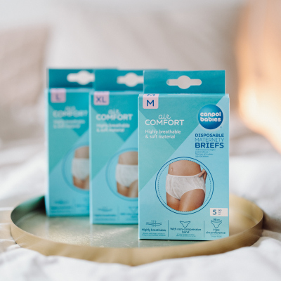 Canpol babies Egyszerhasználatos kismam bugyi 5db XL