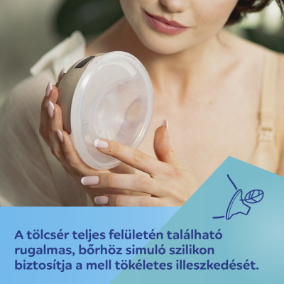 Canpol babies SmartSense dupla hordható elektromos mellszívó