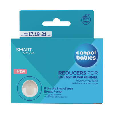 Canpol babies Pót szilikon tölcsérszűkítők 17/19/21 mm a SmartSense mellszívóhoz