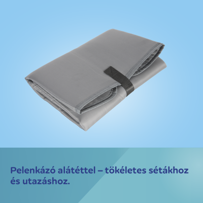 Canpol babies Multifunkciós pelenkázó hátizsák fekete