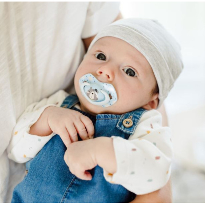 Canpol babies Silikónový cumlík so symetrickou špičkou 0-6m BONJOUR PARIS 2 ks