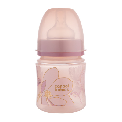 Canpol babies Antikoliková fľaša EasyStart SLEEPY KOALA 120ml ružová