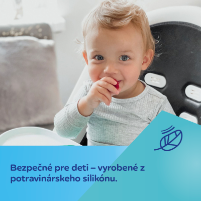 Canpol babies Silikónová delená miska s prísavkou DOTS 360ml ružová