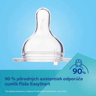 Canpol babies Antikoliková lahev EasyStart SLEEPY KOALA 300ml modrá