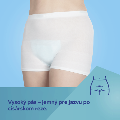 Canpol babies Tehotenské a popôrodné nohavičky 2v1 L/XL 2ks