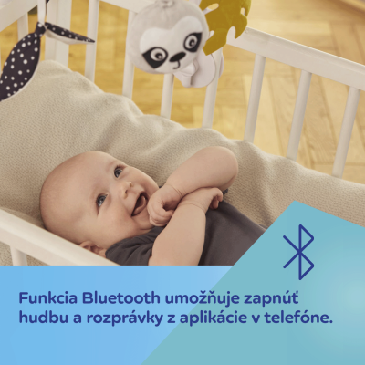 Canpol babies Senzorický plyšový kolotoč s hracou skrinkou a Bluetooth BabiesBoo