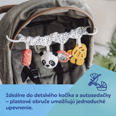 Canpol babies Senzorická závesná hračka na kočík/autosedačku BabiesBoo