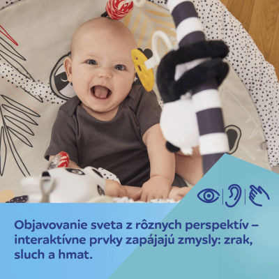 Canpol babies Senzorická edukačná podložka so zrkadlom BabiesBoo