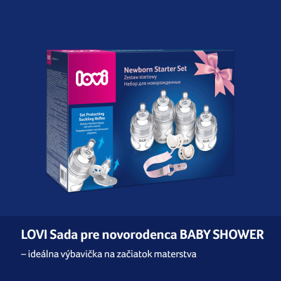 LOVI Sada pre novorodenca BABY SHOWER dievča