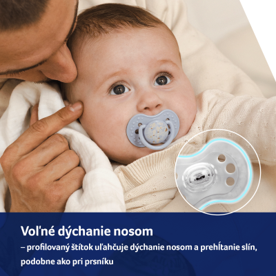 LOVI Cumlíkk silikónový dynamický BLOSSOM 3-6m 2 ks chlapec