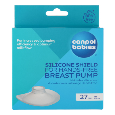 Canpol babies Silikonový lievik k odsávačke Hands-Free 27mm