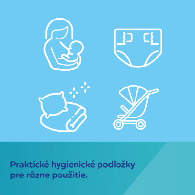 Canpol babies Multifunkčné hygienické podložky lepiace 10 ks