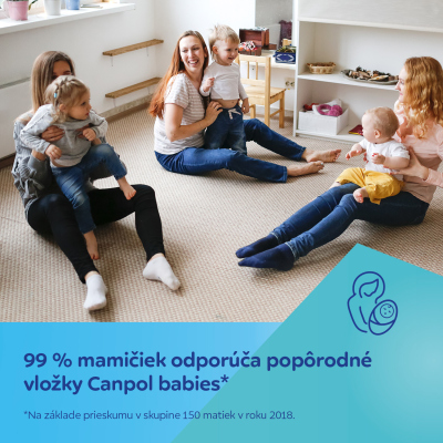 Canpol babies Vysoko absorpčné tvarované vložky po pôrode 10 ks