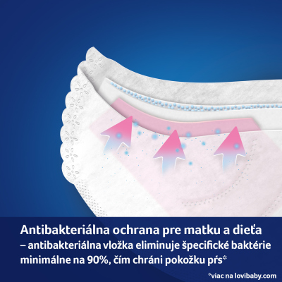 LOVI Vložky do podprsenky antibakteriálne Discreet Elegance 60ks biele