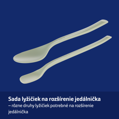 LOVI Sada lyžičiek 2ks Pistachio