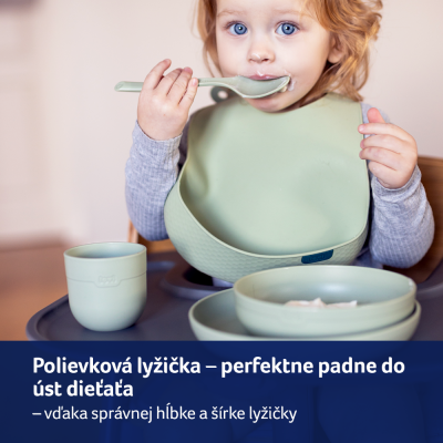 LOVI Sada lyžičiek 2ks Pistachio