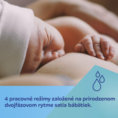 Canpol babies Dvojitá elektrická odsávačka materského mlieka do podprsenky MilkShell