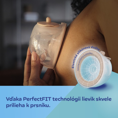 Canpol babies Dvojitá elektrická odsávačka materského mlieka do podprsenky MilkShell