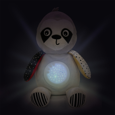 Canpol babies Senzorická hračka s melódiami a projektorom 3v1 BabiesBoo leňochod