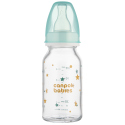 Canpol babies Lahev skleněná s úzkým hrdlem TOYS 120ml