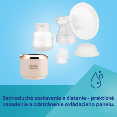 Canpol babies Prenosná odsávačka materského mlieka Power-Pump