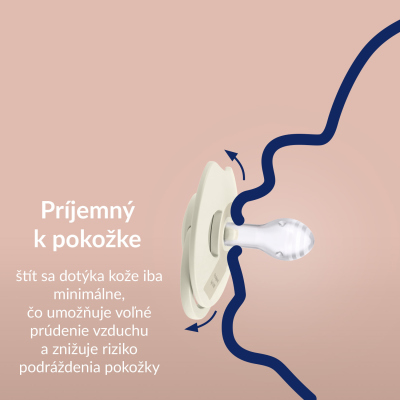 LOVI Cumlík silikónový dynamický PRIME 0-6m 1ks Pistachio