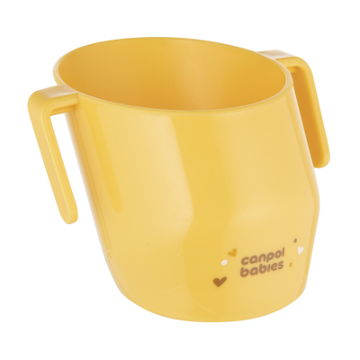 Canpol babies Hrnček tréningový SMART 180 ml 12m+ žltý