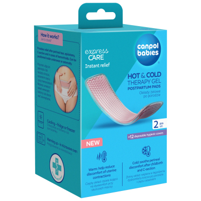Canpol babies Popôrodné gélové vložky Hot&Cold 2ks