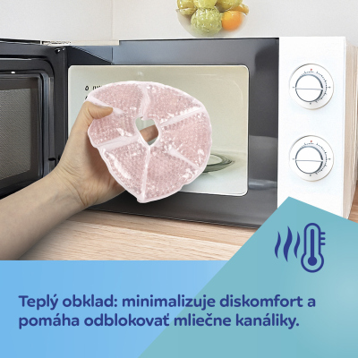 Canpol babies Gélový obklad na prsník Hot&Cold 2ks
