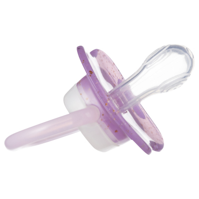 Canpol babies Cumlík svietiaci  silikónový symetrický NIGHTGLOW 0-6m 2ks dievča