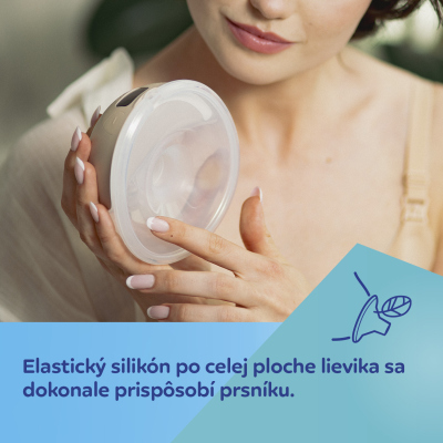 Canpol babies Dvojitá elektrická odsávačka materského mlieka do podprsenky SmartSense