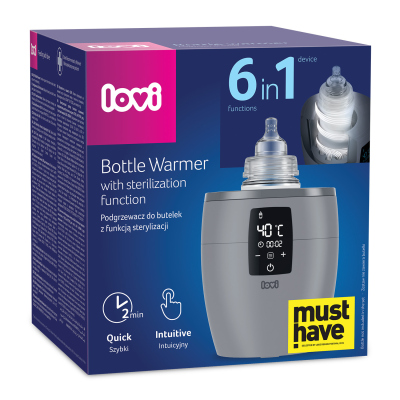 LOVI Ohřívač lahví šedý