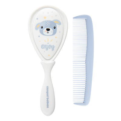 Canpol babies Hřeben a kartáč CUTE ANIMALS