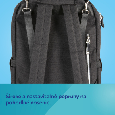 Canpol babies Prebaľovací batoh LADY MUM červený