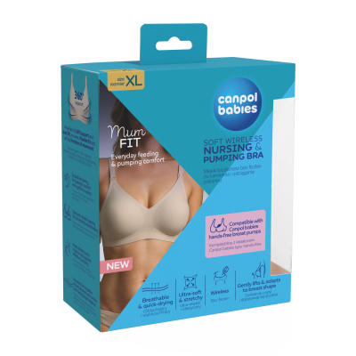 Canpol babies Podprsenka na dojčenie a odsávanie MumFIT XL