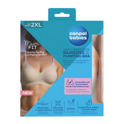 Canpol babies Podprsenka na dojčenie a odsávanie MumFIT 2XL
