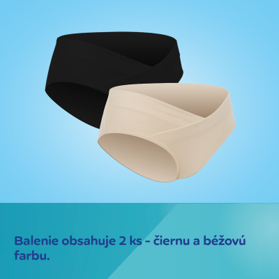 Canpol babies Tehotenské nohavičky s nízkym pásom MumFIT L 2ks